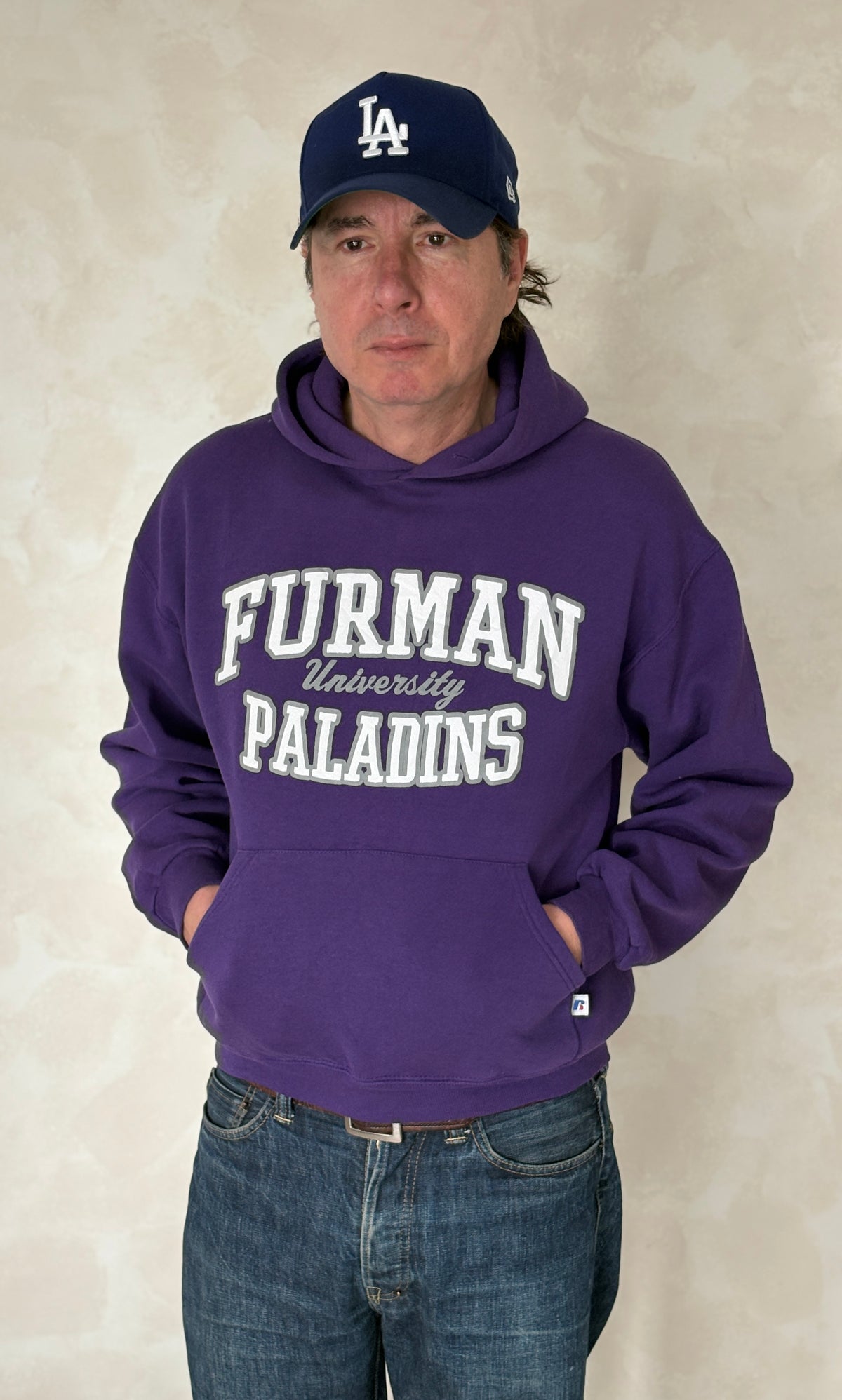 Size M Hooded Furman University Paladins By Russell-AJ357 Studio