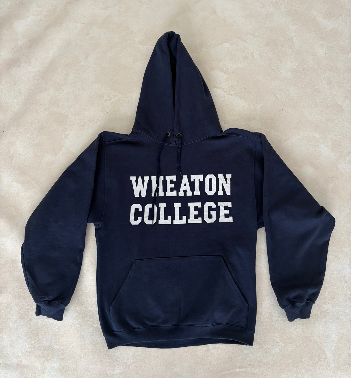 Size S Hooded Wheaton College Made in USA By The Cotton Exchange-AJ357 Studio