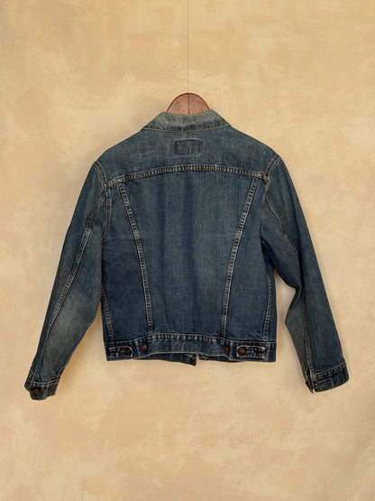 Vintage 70s Levi’s Type III Denim Trucker Jacket | Single Stitch | Size 40US | Classic 70505 Blue Jean Jacket | AJ357 Studio-AJ357 Studio