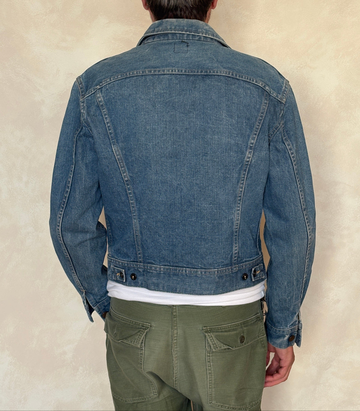 Size 40US / 50EU Vintage 80s Lee jacket – 2 Pockets – Made in USA-AJ357 Studio
