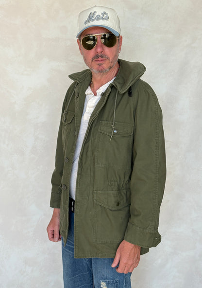 Vintage US Army OG-107 Field Jacket – Small Regular (1960s)-AJ357 Studio