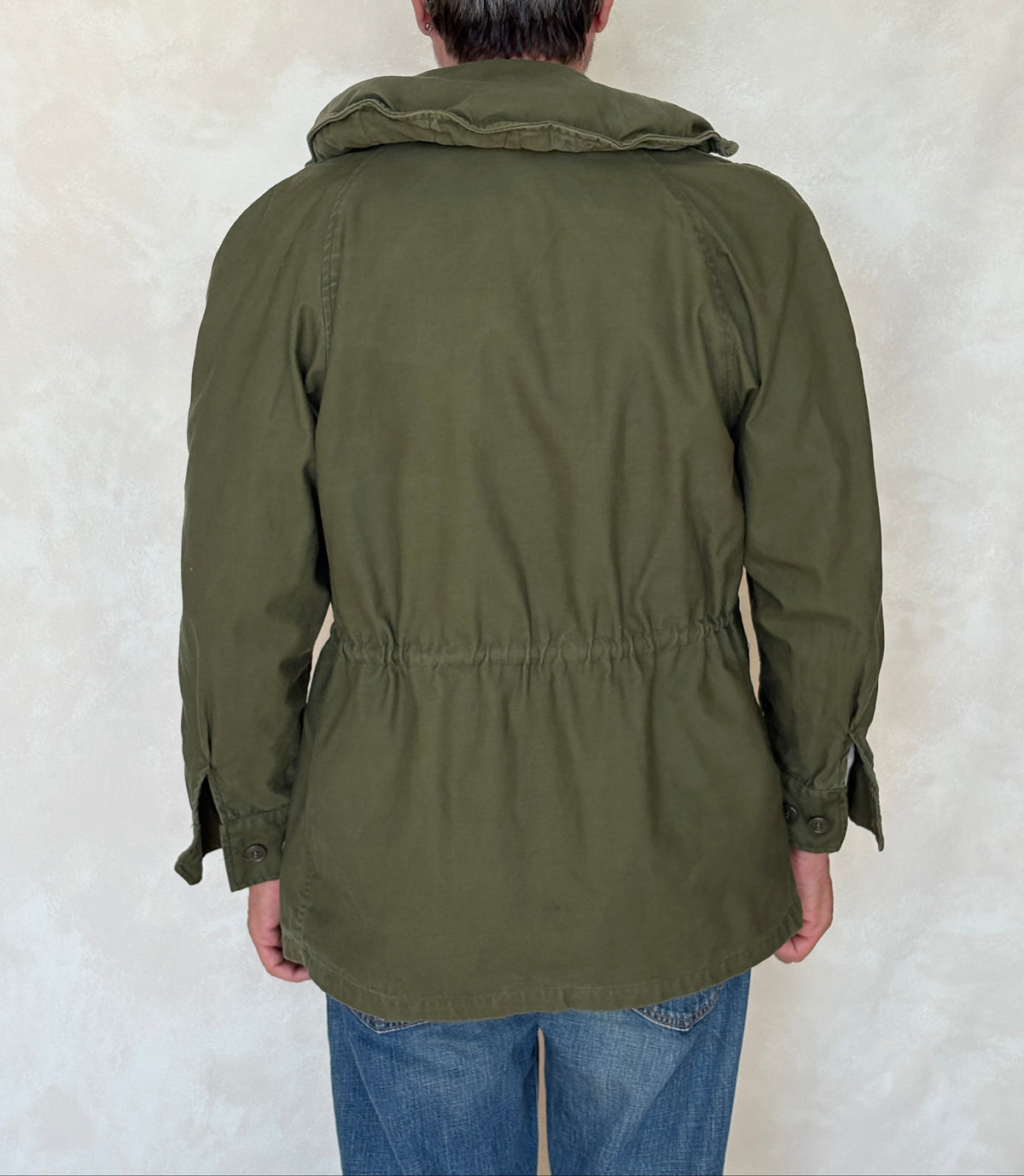 Vintage US Army OG-107 Field Jacket – Small Regular (1960s)-AJ357 Studio