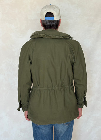 Vintage US Army OG-107 Field Jacket – Small Regular (1960s)-AJ357 Studio
