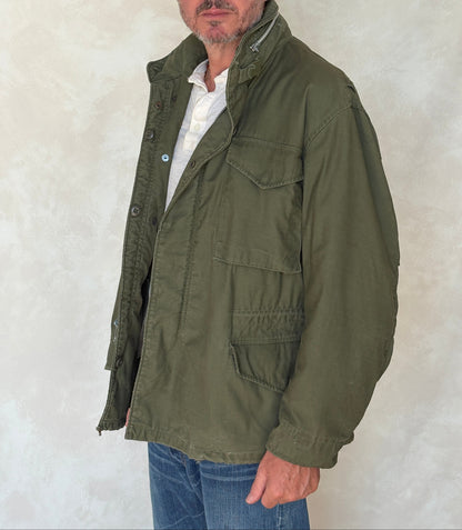 Small Reg. Rare Authentic 1965 first model US M-65 field jacket Military-AJ357 Studio