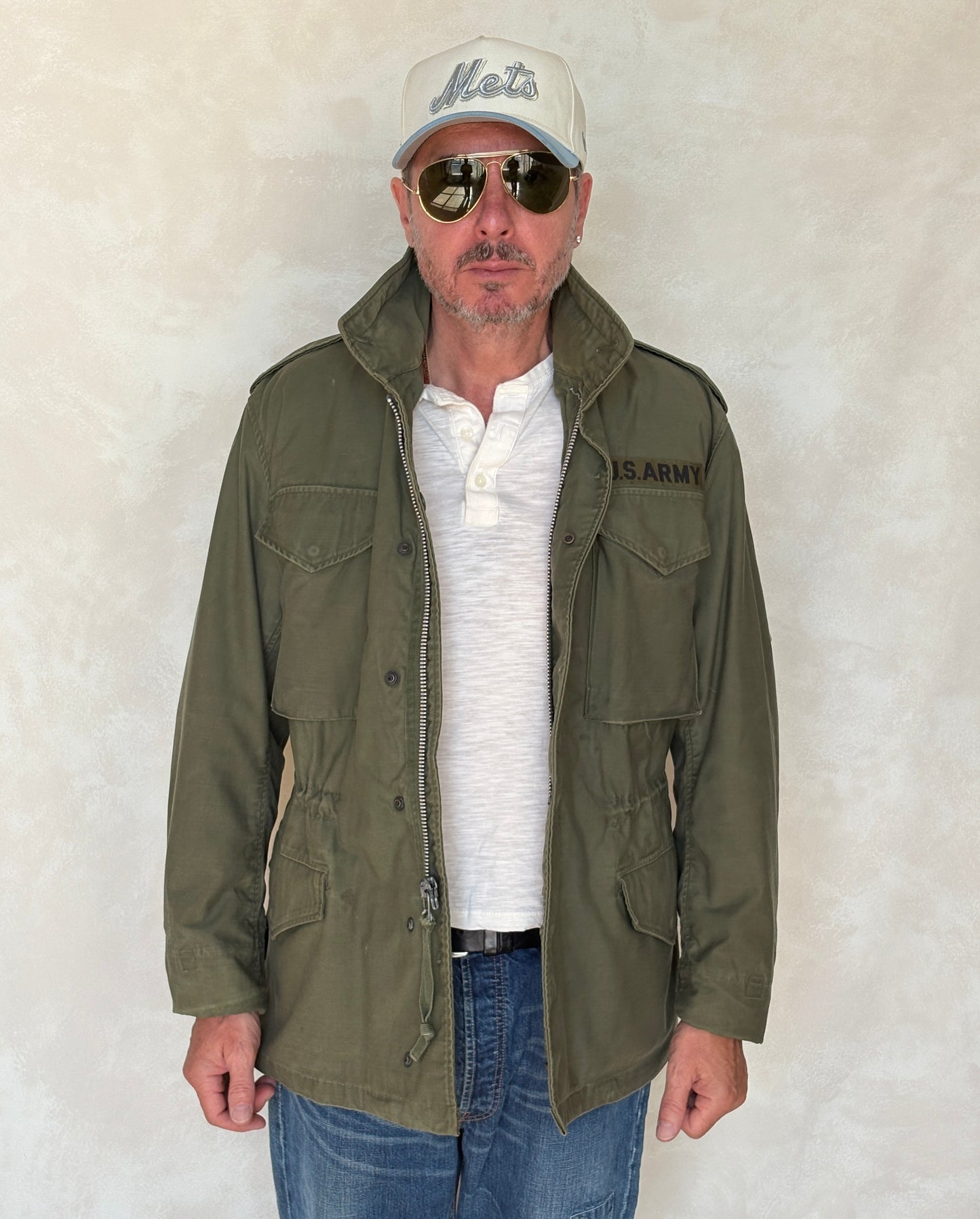 Small Reg. Authentic USMC 1967 US M-65 field jacket Military - USA Vintage Bcn