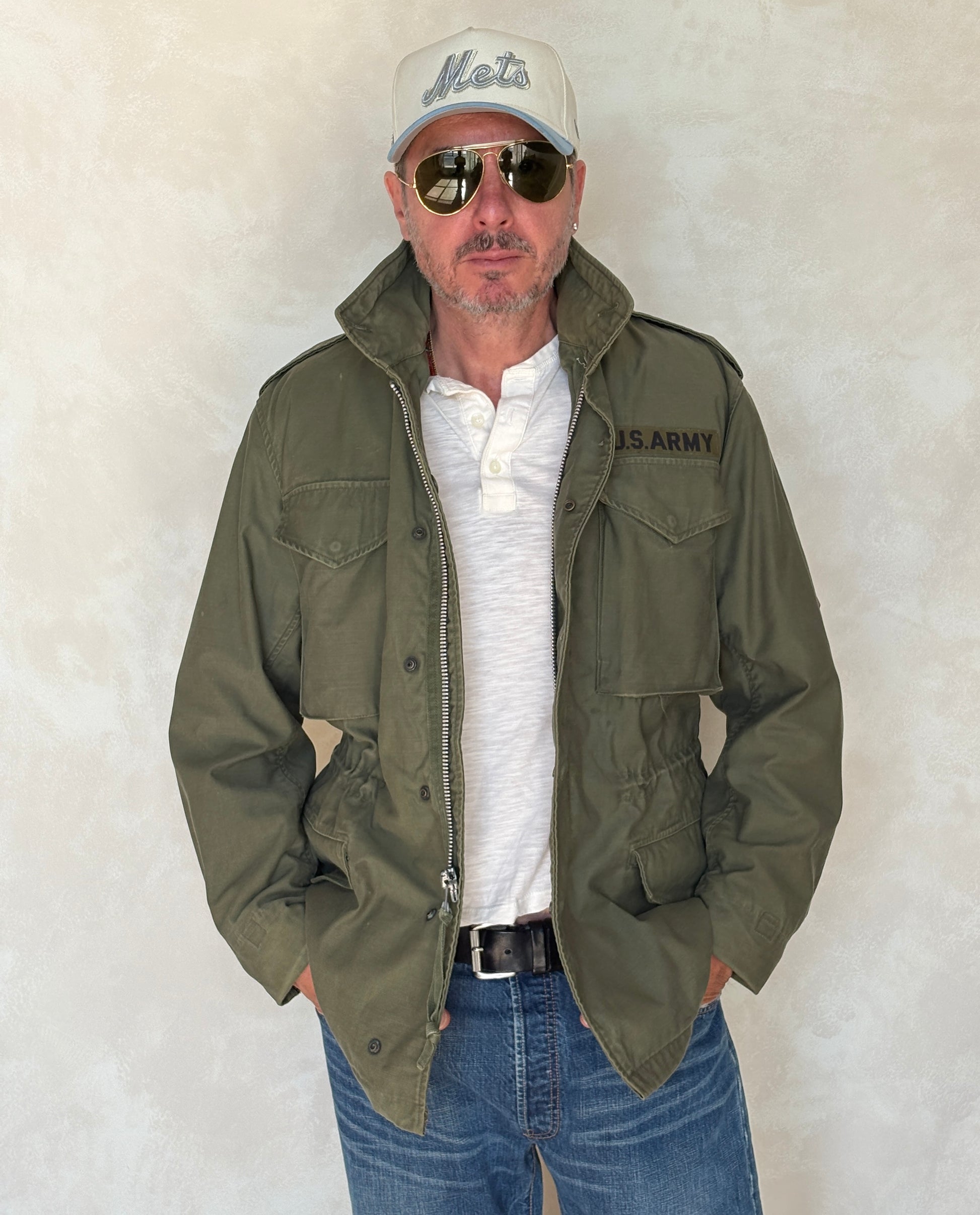 Small Reg. Authentic USMC 1967 US M-65 field jacket Military - USA Vintage Bcn