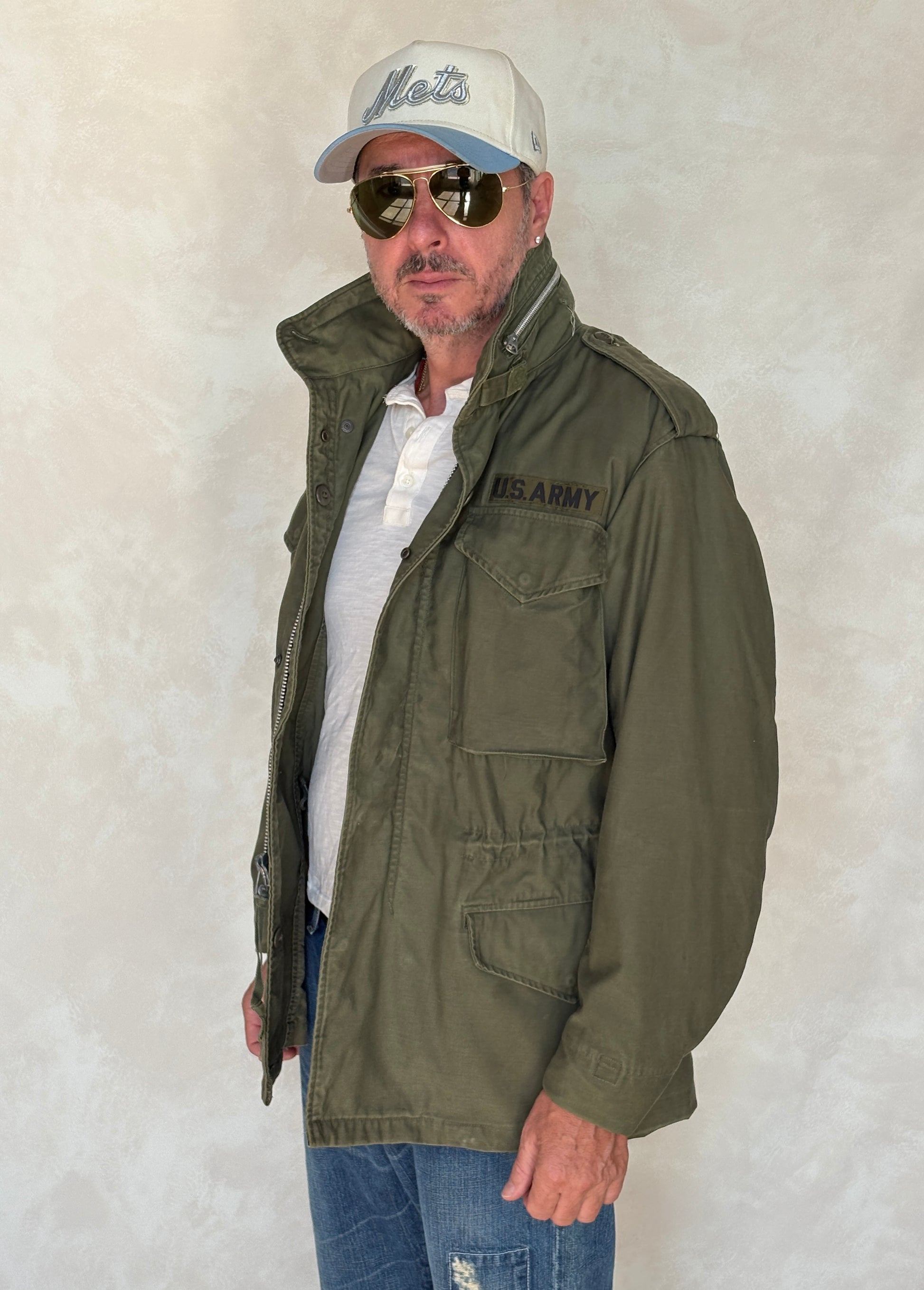 Small Reg. Authentic USMC 1967 US M-65 field jacket Military - USA Vintage Bcn