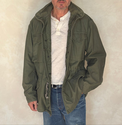 Large Long . Authentic US Army 1987 US M-65 field jacket Military-AJ357 Studio