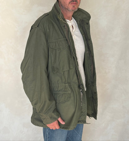 Large Long . Authentic US Army 1987 US M-65 field jacket Military-AJ357 Studio