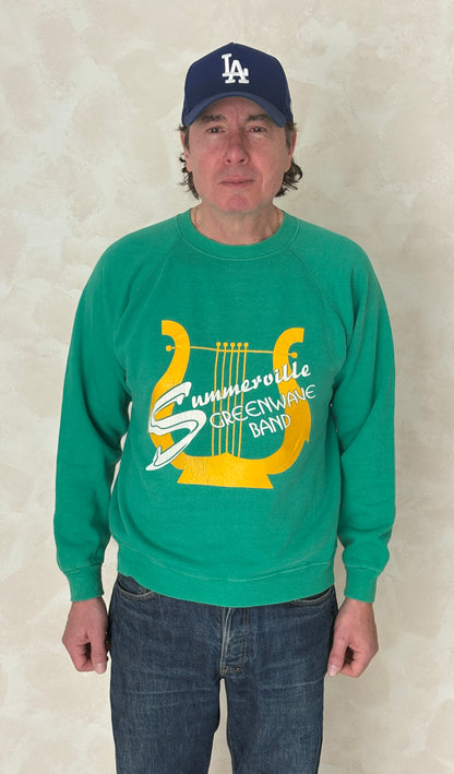 Size L 80s Crew Sweatshirt Made In USA By Hanes-AJ357 Studio