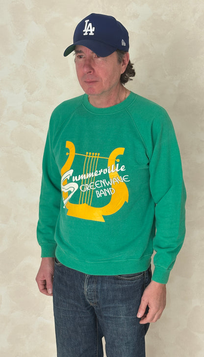 Size L 80s Crew Sweatshirt Made In USA By Hanes-AJ357 Studio
