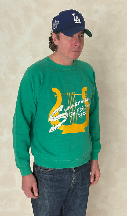 Size L 80s Crew Sweatshirt Made In USA By Hanes-AJ357 Studio
