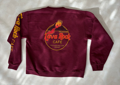 Cafe Rock Crewneck | Vintage Sweatshirt Size M-AJ357 Studio