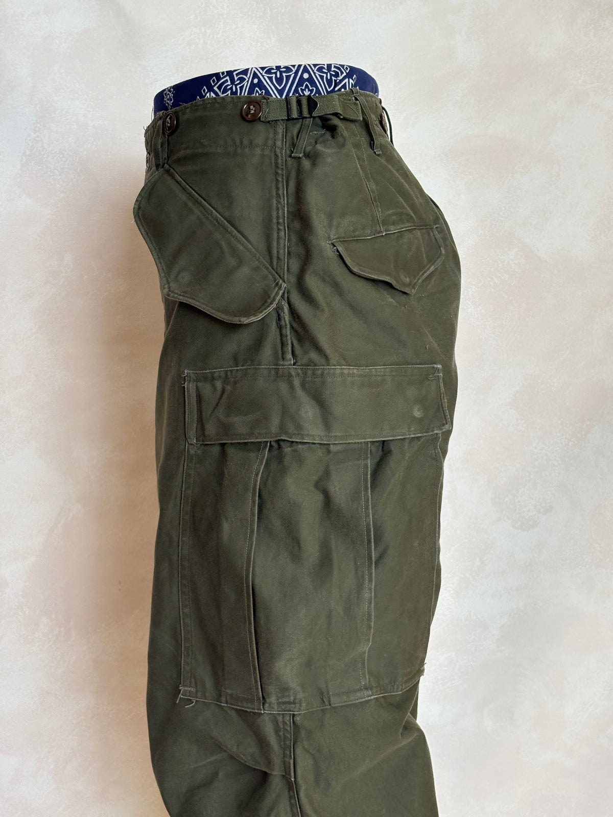 Vintage 1950s M-51 US Army Field Cargo Pants – Made in USA - Size Small Reg  Military Trousers