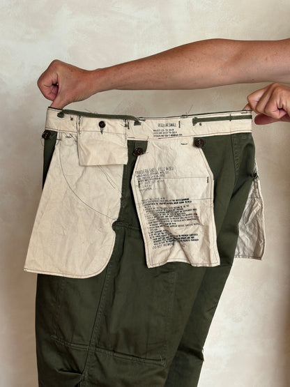 Vintage 1950s M-51 US Army Field Cargo Pants – Made in USA - Size Small Reg  Military Trousers