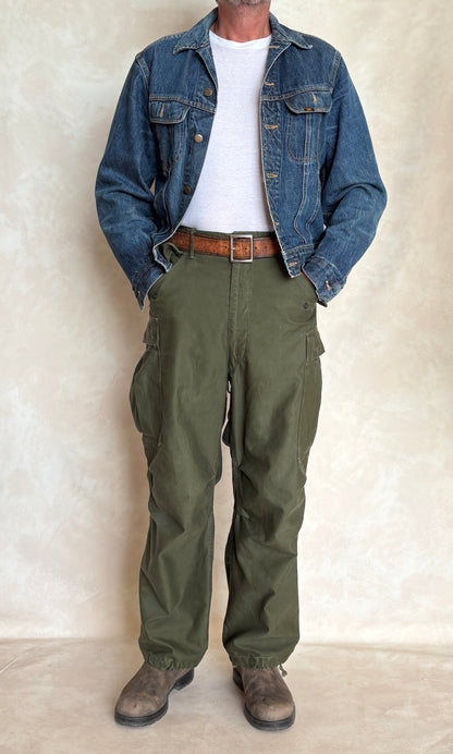 Vintage 1950s M-51 US Army Field Cargo Pants – Made in USA - Size Small Reg  Military Trousers