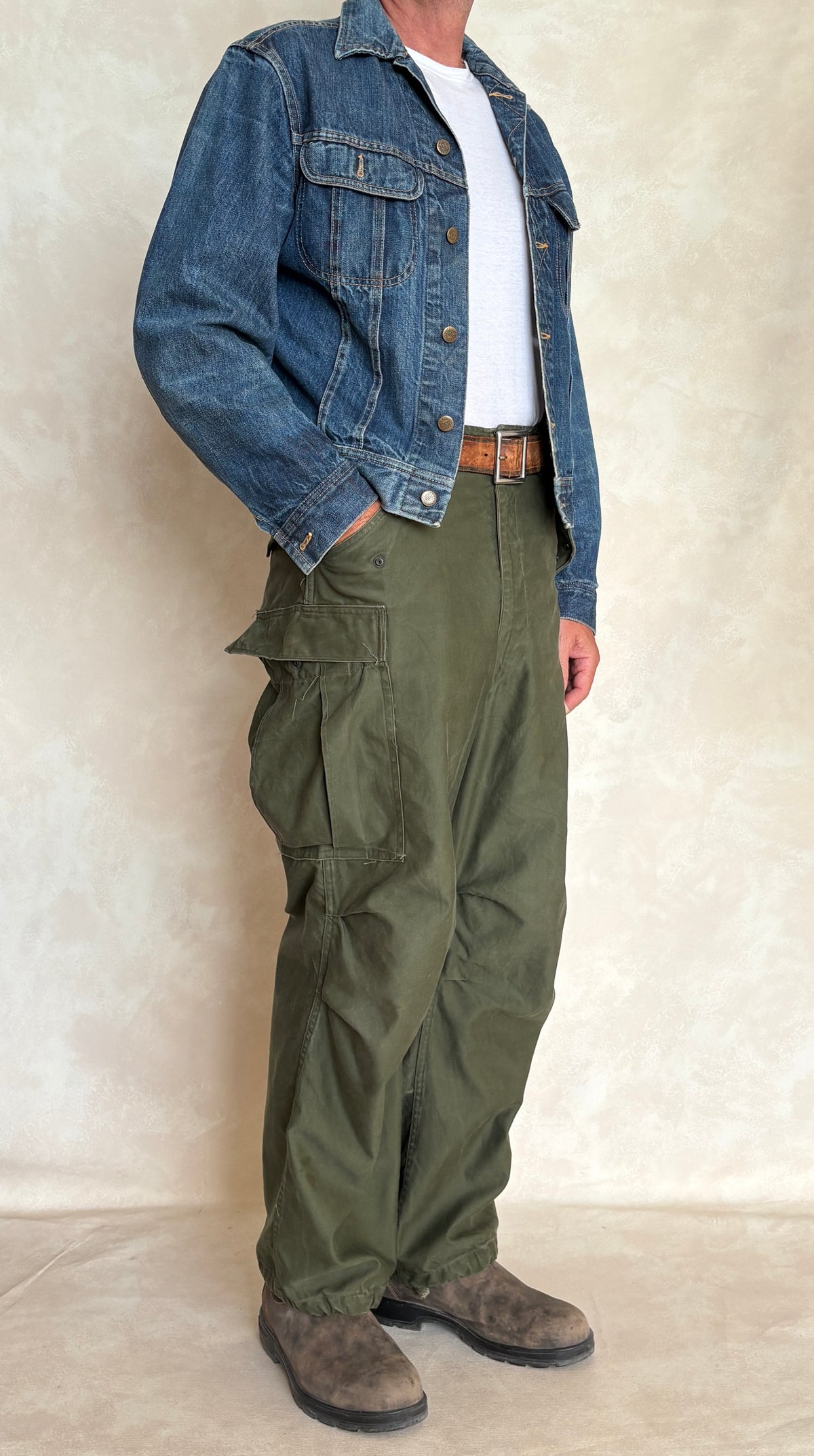 Vintage 1950s M-51 US Army Field Cargo Pants – Made in USA - Size Small Reg  Military Trousers