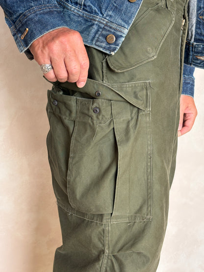 Vintage 1950s M-51 US Army Field Cargo Pants – Made in USA - Size Small Reg  Military Trousers