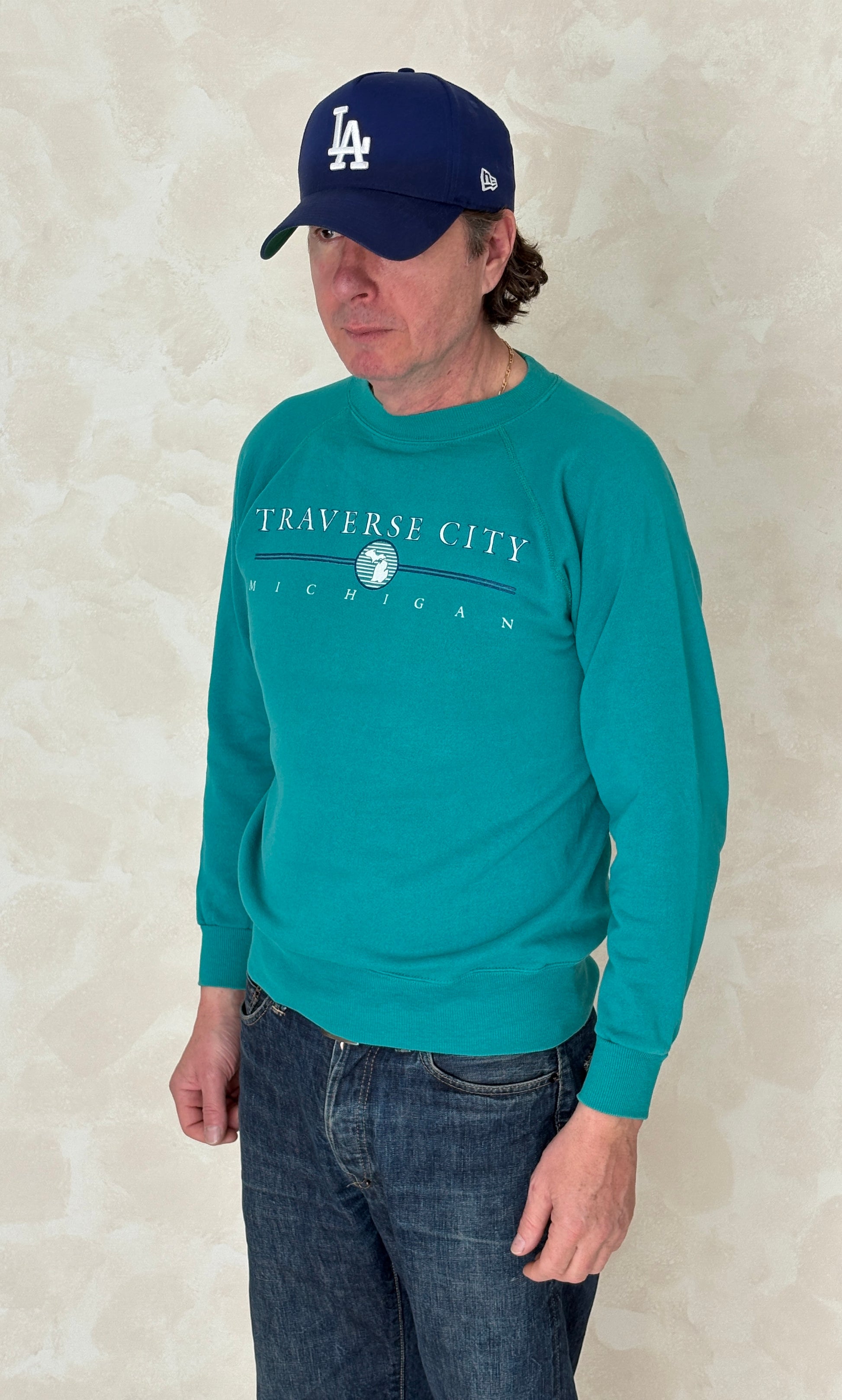 Size M Crew Neck 80s Made in USA By Hanes - USA Vintage Bcn