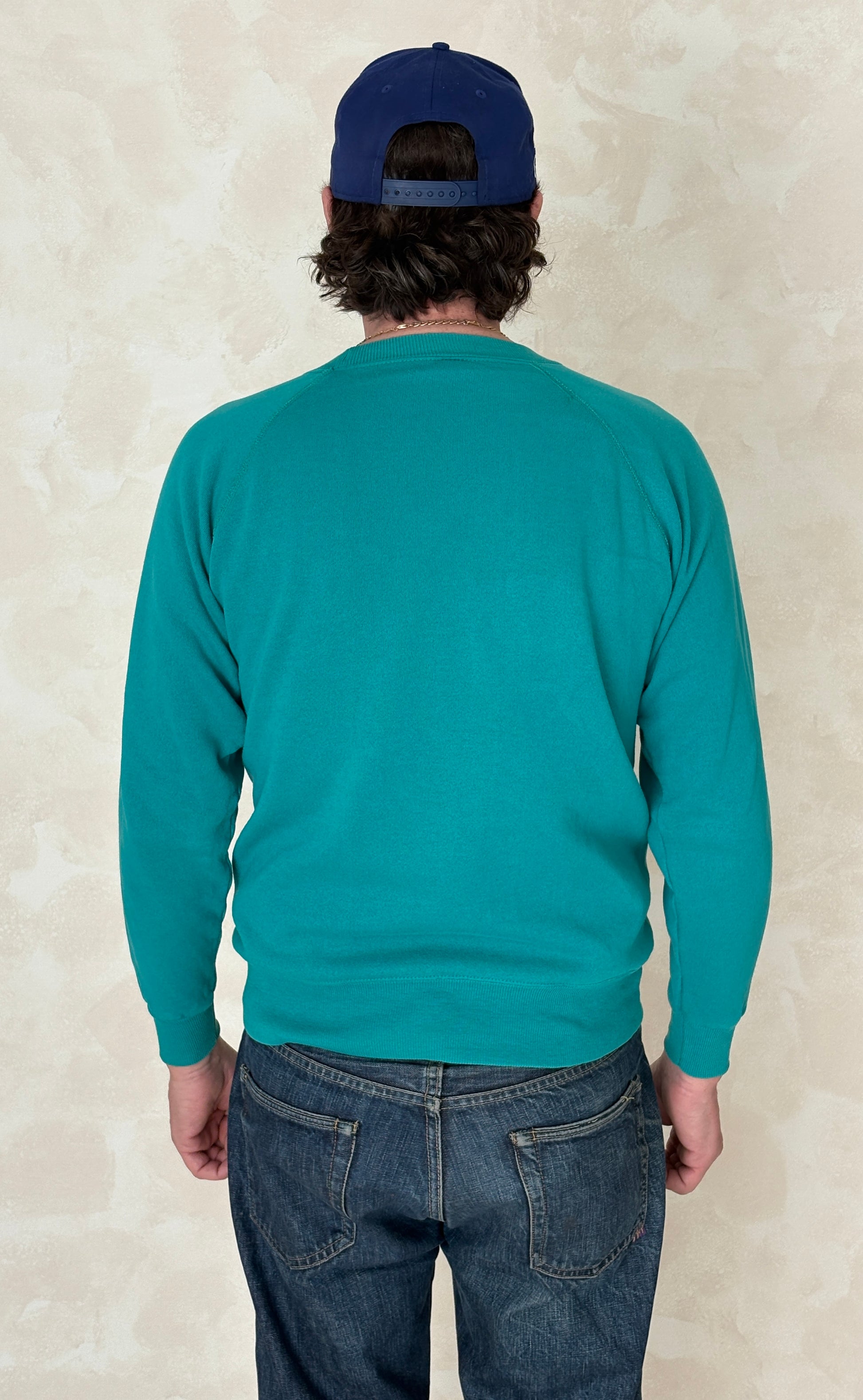 Size M Crew Neck 80s Made in USA By Hanes - USA Vintage Bcn