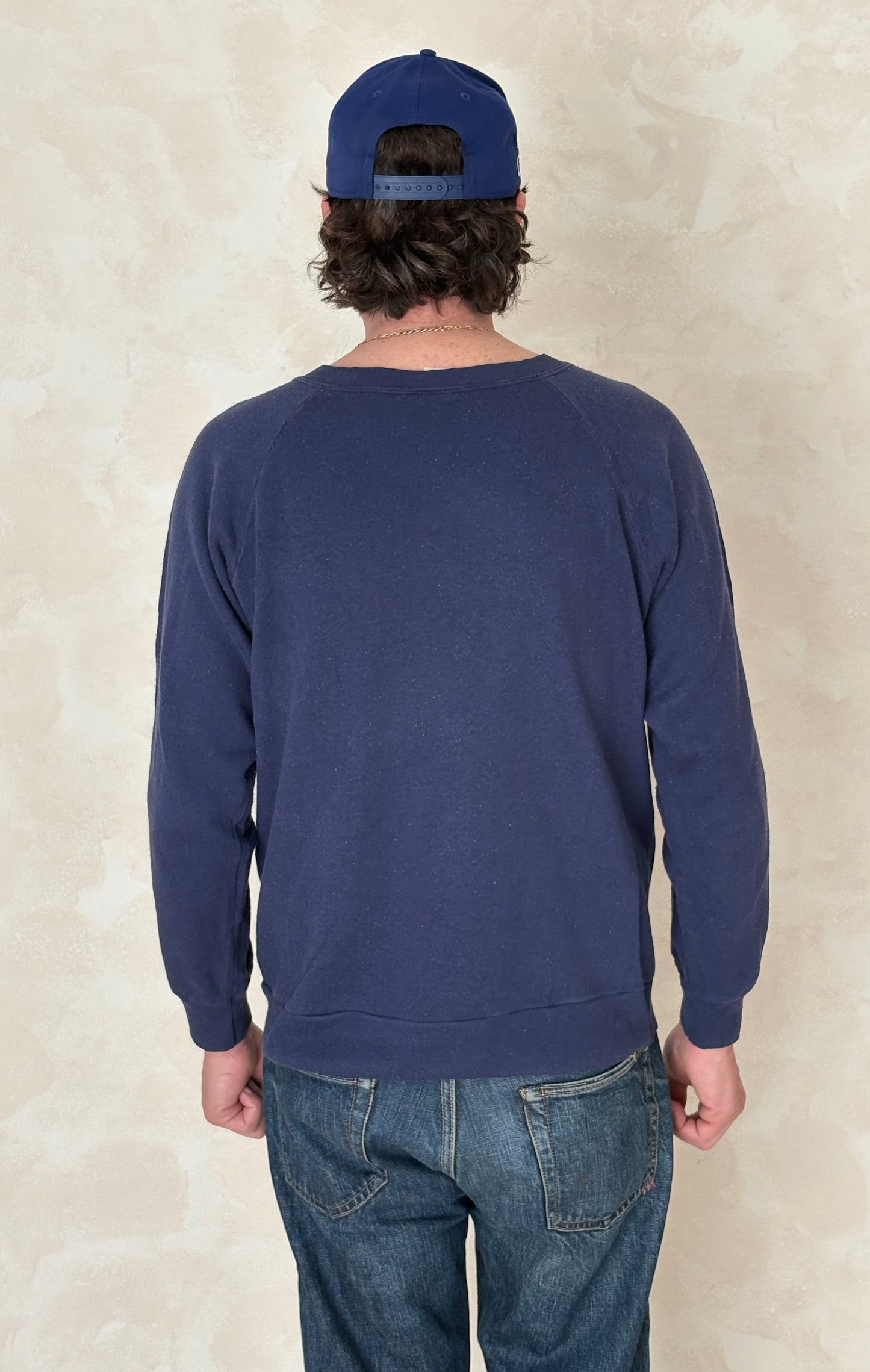Size L Crew Neck Made in USA By Champion 1987 - USA Vintage Bcn