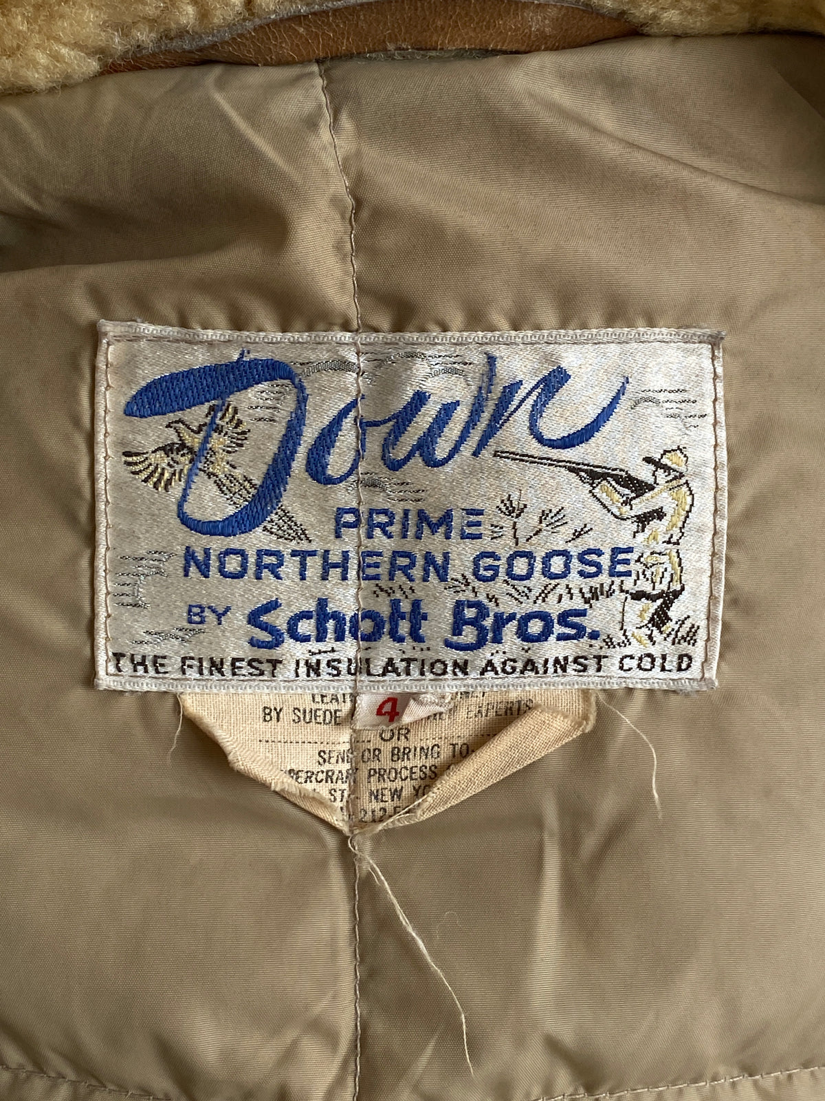 Vintage Schott Bros Jacket - Size 44 US (54 EU) | Made in USA-AJ357 Studio