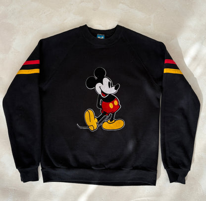 Size L Crew Neck Mickey Mouse Made in USA By Disney-AJ357 Studio