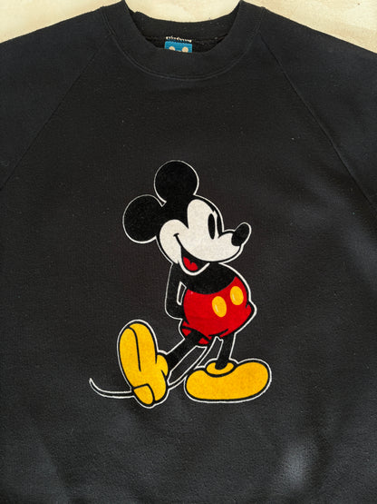 Size L Crew Neck Mickey Mouse Made in USA By Disney-AJ357 Studio