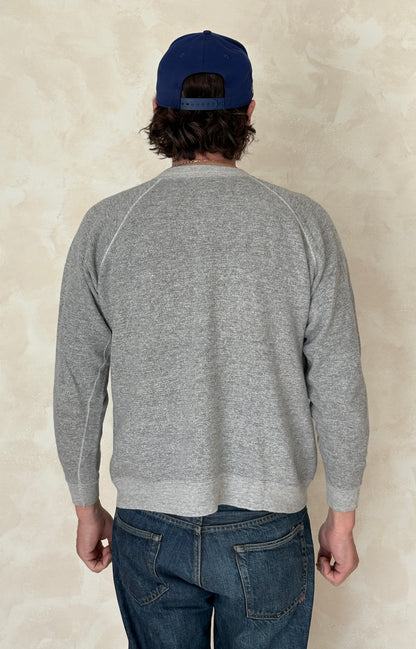 Size L Crew Neck 80s Made in USA-AJ357 Studio