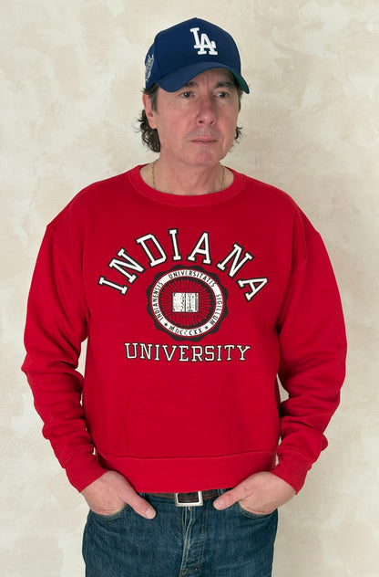 Size L Crew Neck Indiana University-AJ357 Studio