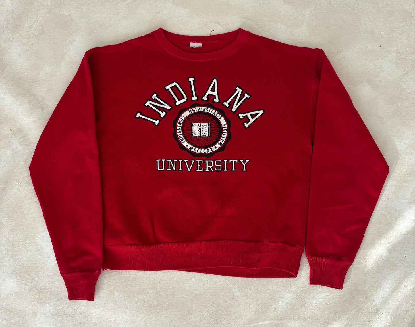 Size L Crew Neck Indiana University - USA Vintage Bcn