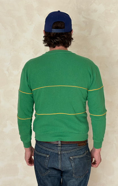 Size S Crew Neck 80s Baylor Made in USA-AJ357 Studio