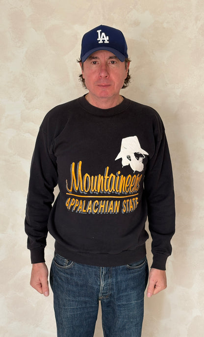 Size L Crew Neck Mountaineers Appalachian Made In USA By Tulex-AJ357 Studio