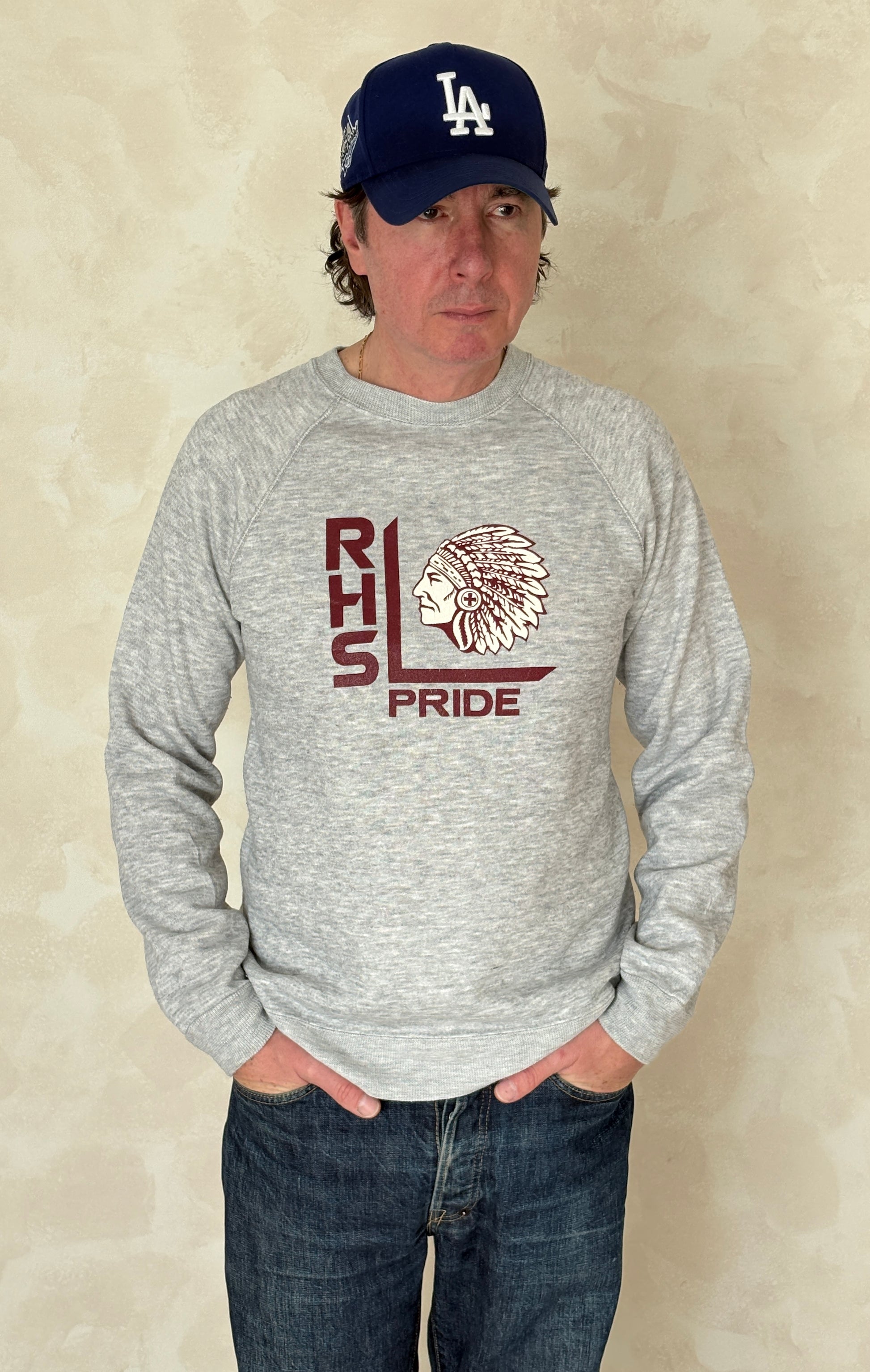 Size L Crew Neck Rhs Pride Made in USA By Nasco - USA Vintage Bcn