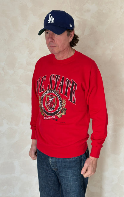 Size M Crew Neck N.C State Made By Nutmeg-AJ357 Studio