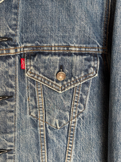 Vintage 70s Levi’s denim jacket – 2 pocket trucker made in USA – size 40 US / 50 EU-AJ357 Studio