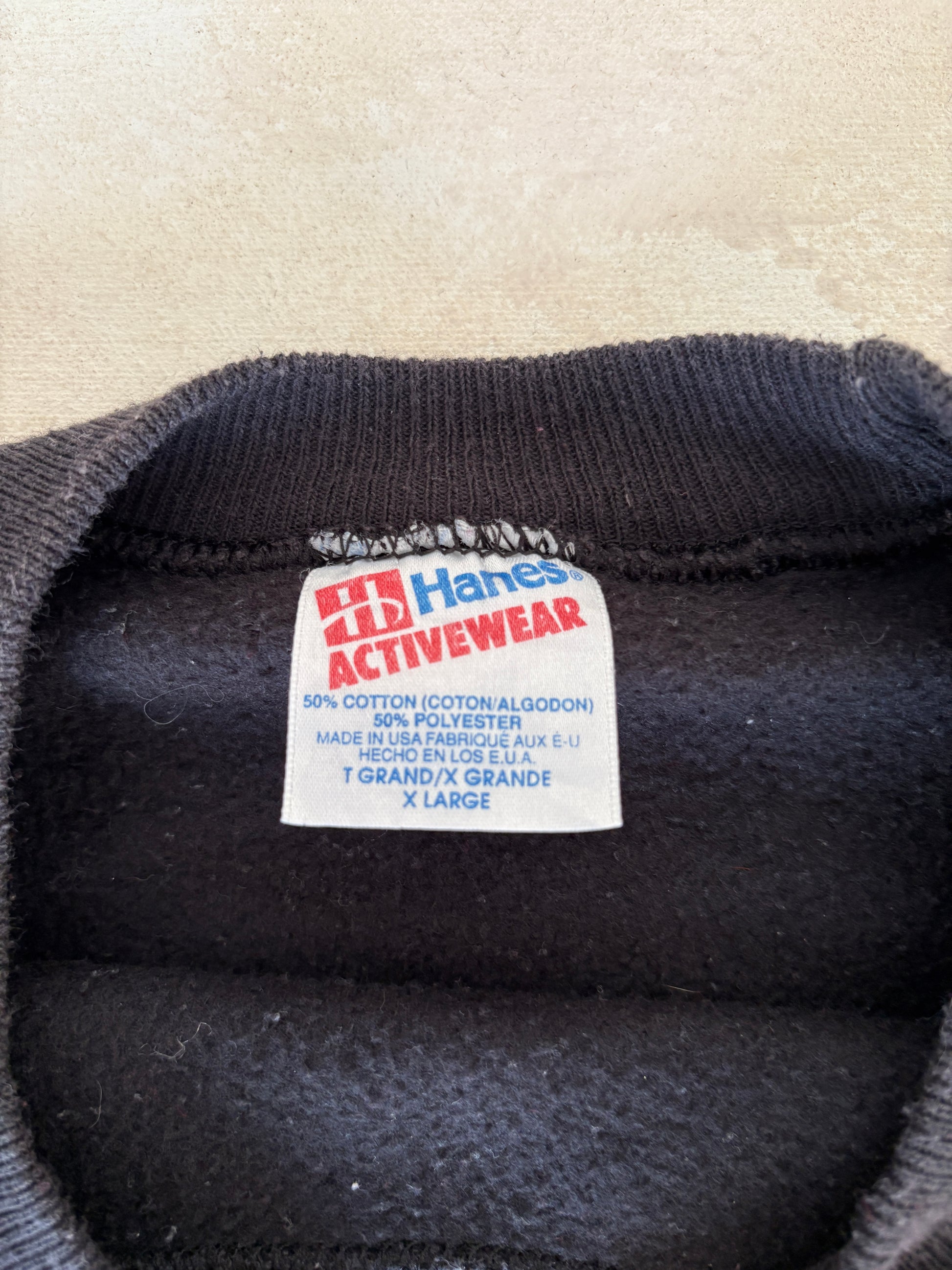 Size XL Crew Neck Alaska Made in USA By Hanes - USA Vintage Bcn