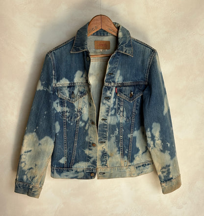 Vintage 70s Levi’s denim jacket – 2 pocket trucker made in USA – size 38 US / 48 EU-AJ357 Studio