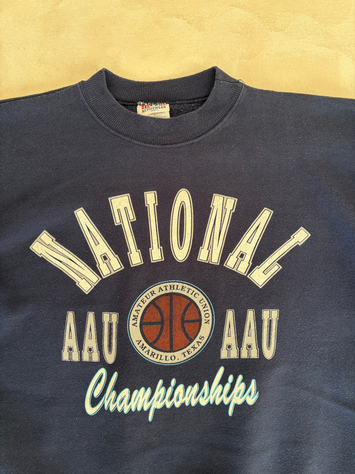 Size L Crew Neck National Championship Made In USA By Hanes-AJ357 Studio