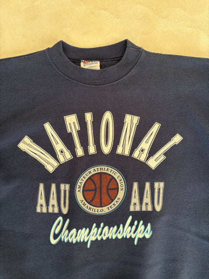 Size L Crew Neck National Championship Made In USA By Hanes-AJ357 Studio