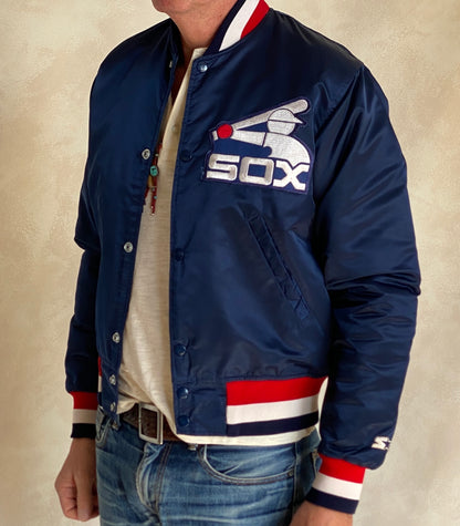Size Small . Vintage White Sox Starter jacket Made In USA-AJ357 Studio