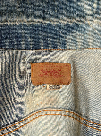 Vintage 70s Levi’s denim jacket – 2 pocket trucker made in USA – size 38 US / 48 EU-AJ357 Studio