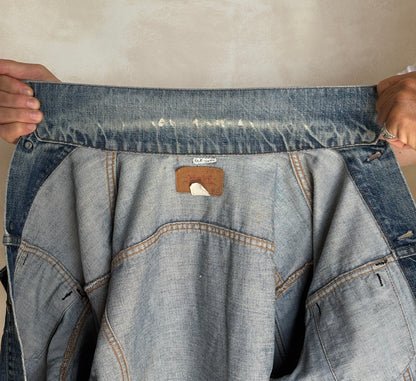 Vintage late 70s Levi’s 70505 denim jacket – 2 pocket trucker made in USA – size 42 us / 52 eu-AJ357 Studio