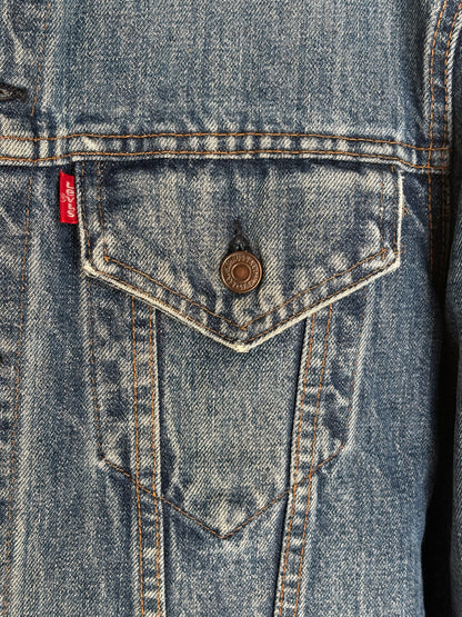 Vintage late 70s Levi’s 70505 denim jacket – 2 pocket trucker made in USA – size 42 us / 52 eu-AJ357 Studio