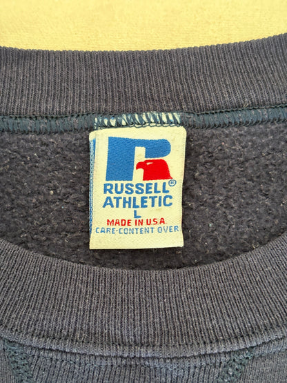 Size L Crew neck Aururn Made in USA By Russell-AJ357 Studio