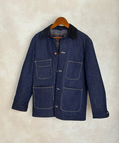 Size 38US / 48EU. Vintage Denim Chore Jacket – Lined-AJ357 Studio