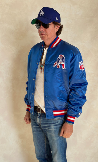 Size Large . Starter Vintage 80’s Patriots jacket Made In USA-AJ357 Studio