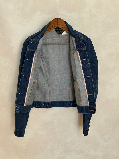 Size 36US . Vintage 70s Wrangler Denim Jacket – 4 Pockets-AJ357 Studio