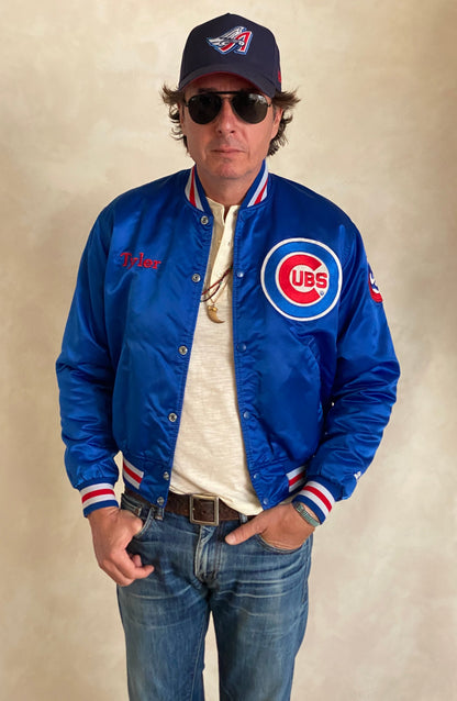 Small. Vintage 80s Chicago Cubs Starter jacket made in USA-AJ357 Studio