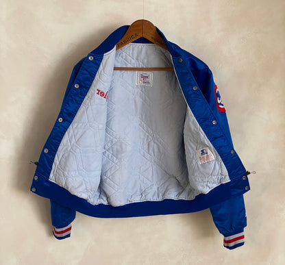 Small. Vintage 80s Chicago Cubs Starter jacket made in USA-AJ357 Studio